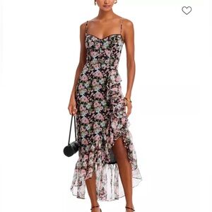 ASTR the Label Brisbane Floral High Low Dress Sleeveless